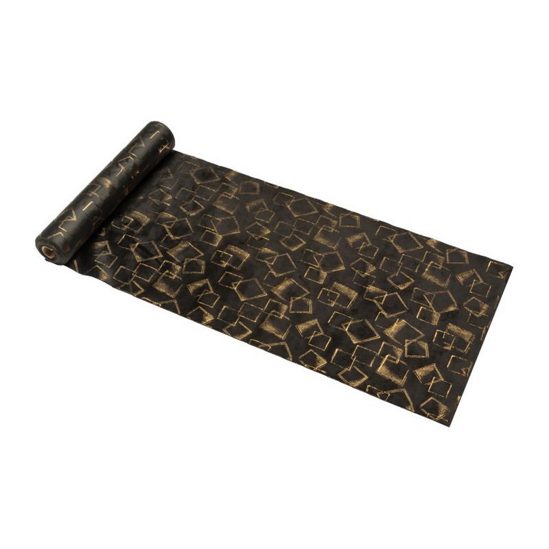 Velour Guldtern Bordløber