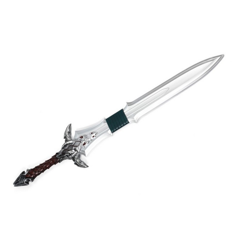 Drage Legetøjssværd Sølv (104 cm) | Drage Våben - Kropstilbehør - Temashop