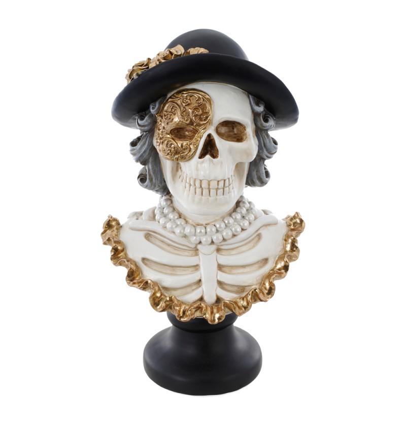 Elegant Skelet Skulptur
