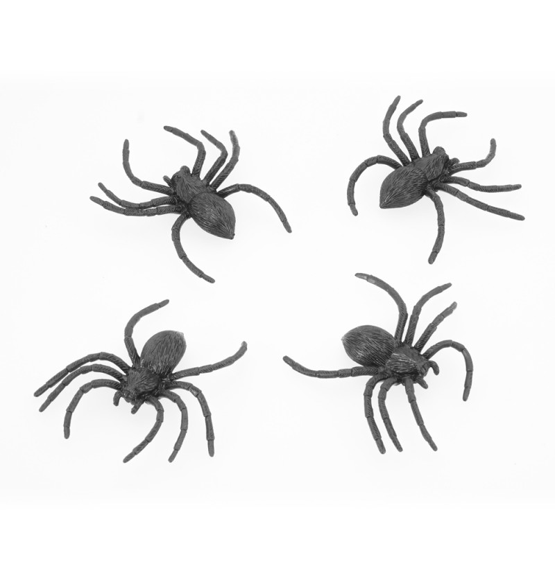 Halloween Edderkopper Sort
