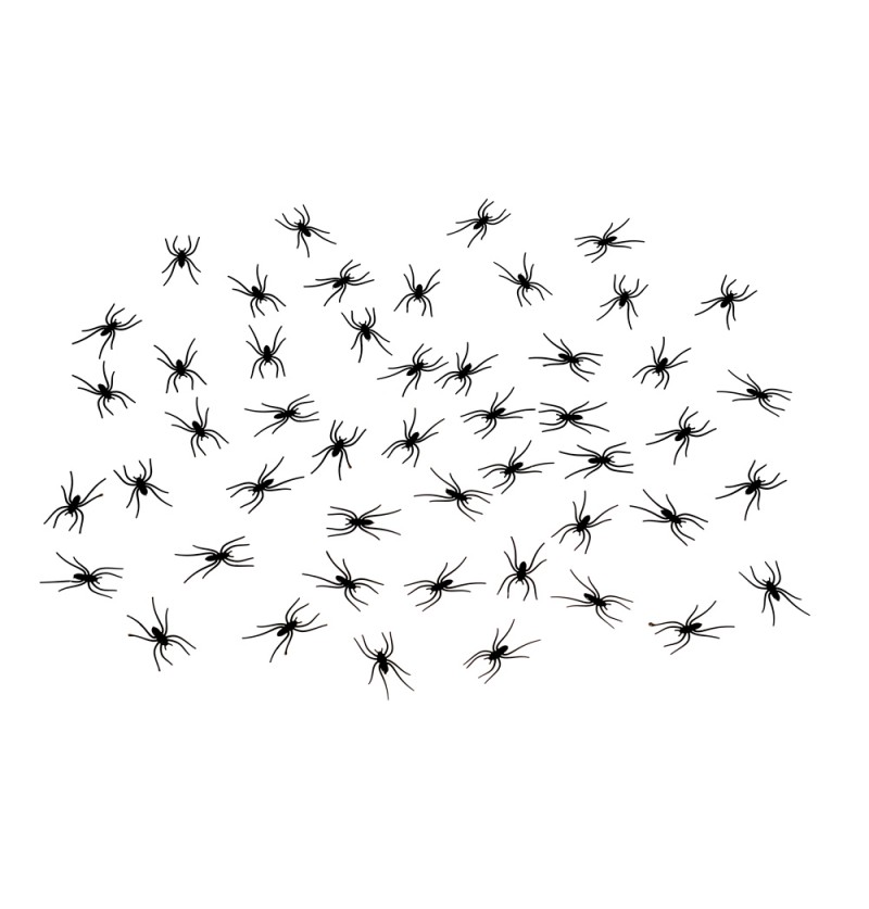 Mini Edderkopper Sort
