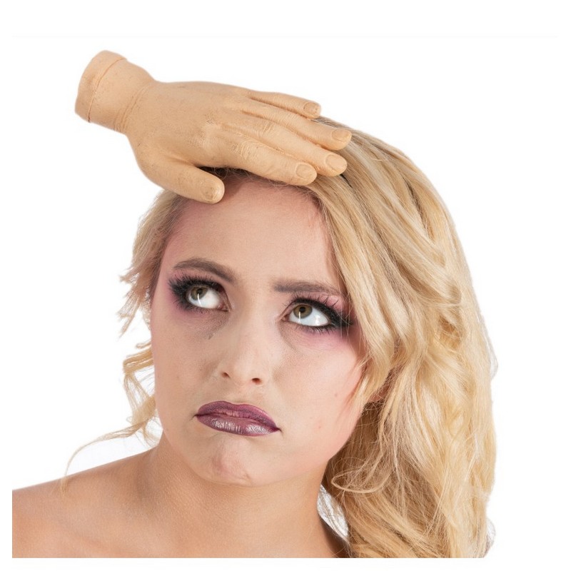 Latexhånd Hårbøjle | Familien Addams Hårbøjle / Pandebånd / Hårbånd - Hovedtilbehør - Temashop