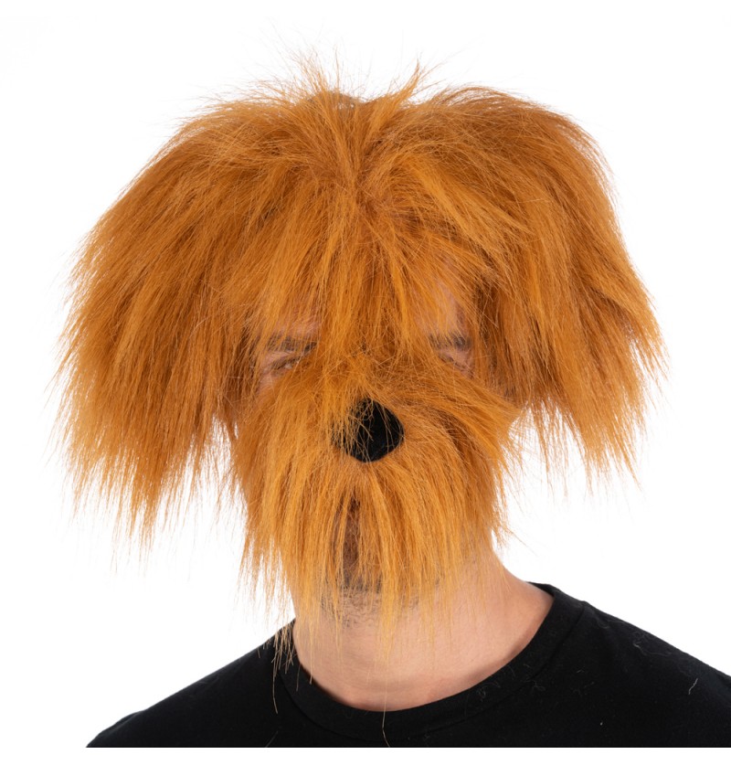 Hundemaske Brun | Hund Maske - Hovedtilbehør - Temashop