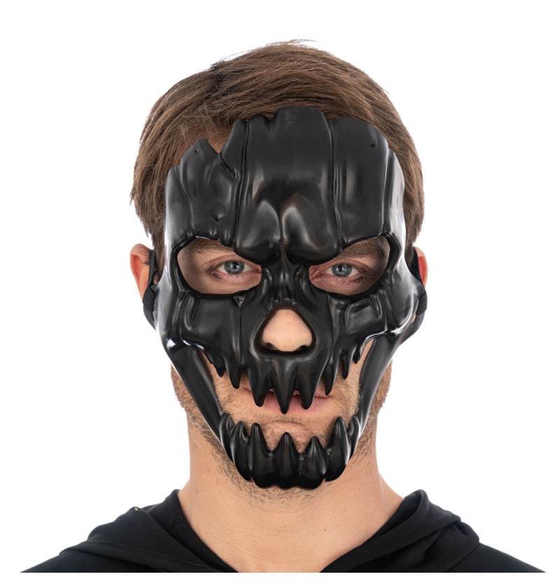 Skelet Maske Sort