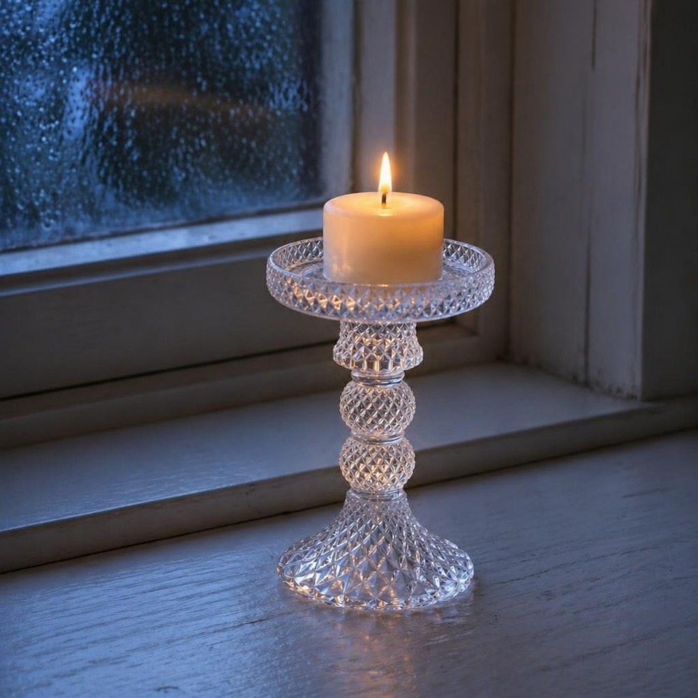 Prisme Pedestal Klar - 1 stk (8,8 x 16,7 cm) - Temashop