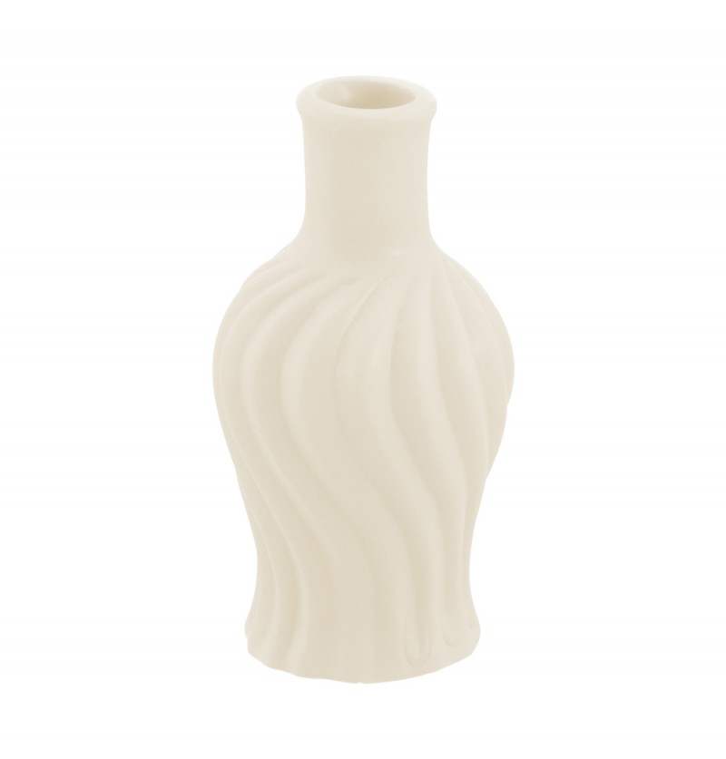 Mini Torsade Vase Rosa - 1 stk (4,5 x 8,5 cm) - Temashop