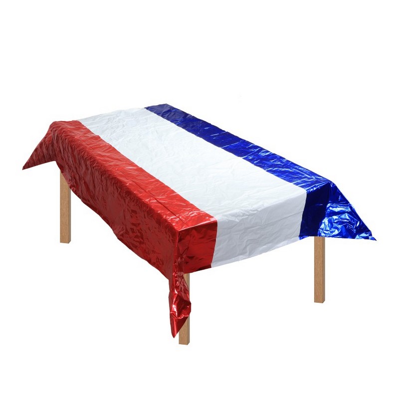 Fransk Dug - 1 stk (100 cm x 263 cm) | Frankrig Duge - Temashop