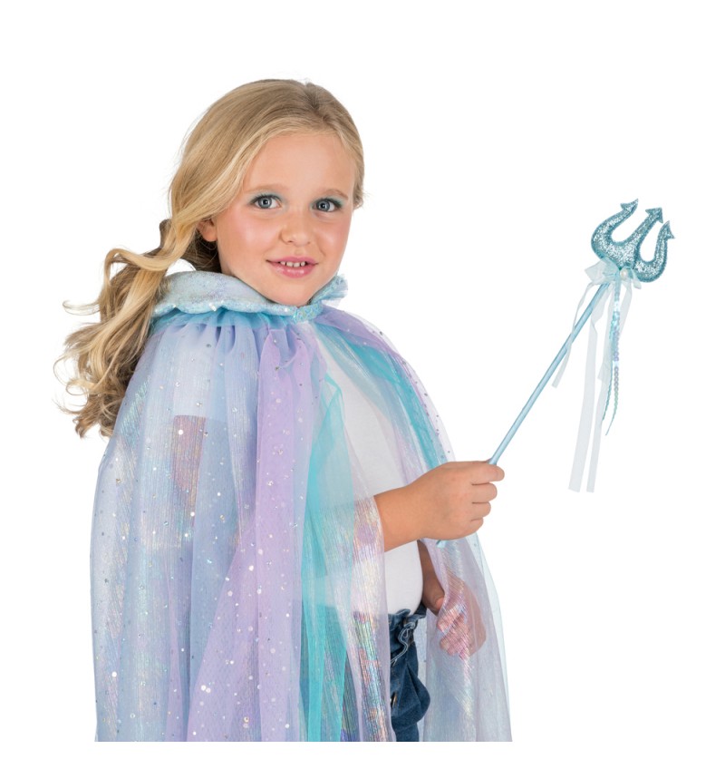 Havfrue Trefork Tryllestav (8 x 37 cm) | Havfrue Stokke / Stave - Kropstilbehør - Temashop