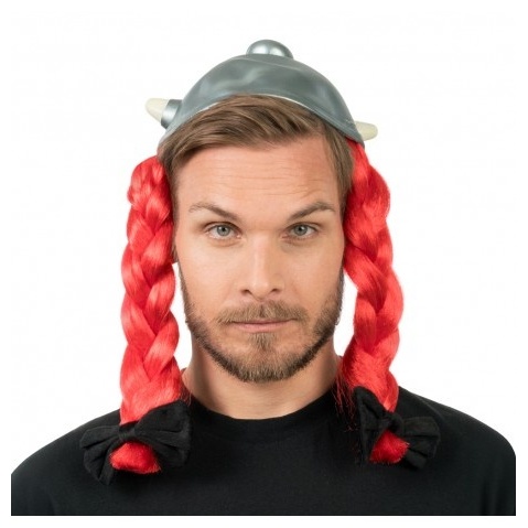 AsterixÂ® Obelix Hjelm Med Fletninger