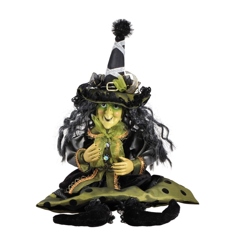 Hængende/Siddende Heks Figur