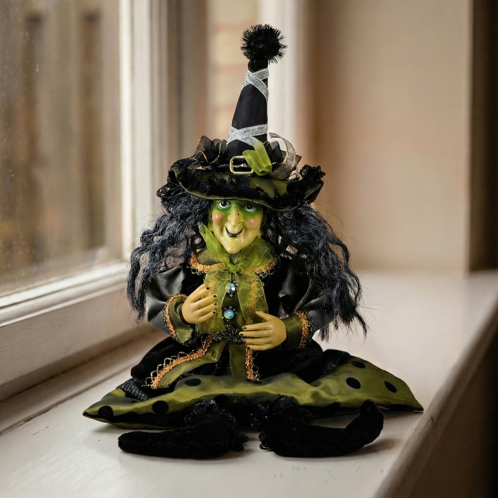 Hængende/Siddende Heks Figur