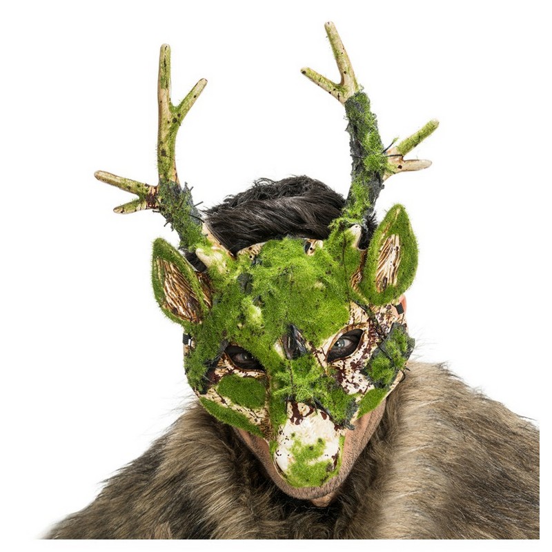 Skelet Hjortemaske Mosgrøn