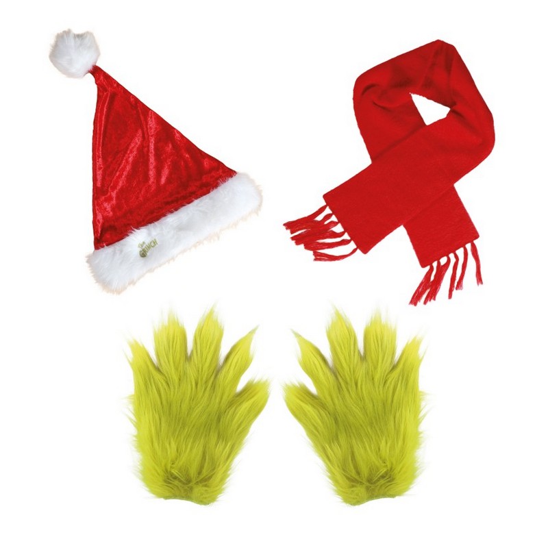 The Grinch Tilbehørssæt | Grinchen Tilbehørskit - Kropstilbehør - Temashop