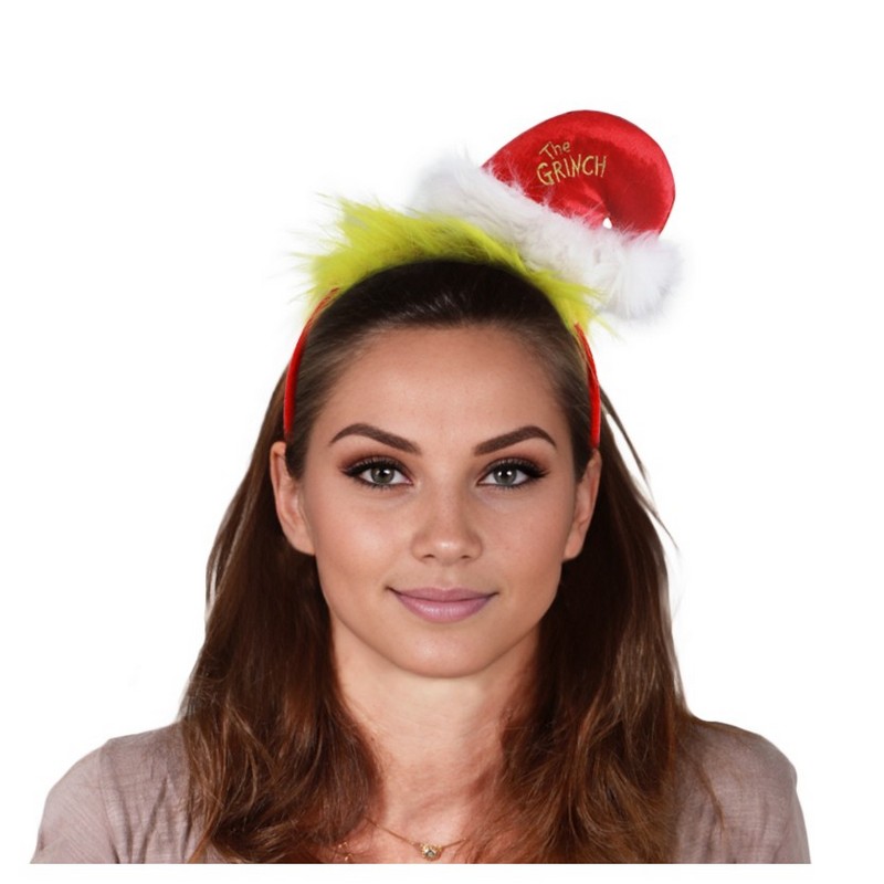 The Grinch Hårbøjle | Grinchen Hårbøjle / Pandebånd / Hårbånd - Hovedtilbehør - Temashop