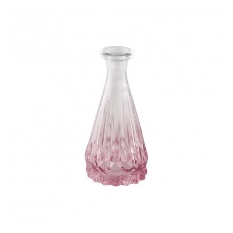 Alexandrine Glasvase Mini Gradient Rosa - 1 stk (5 x 10,7 cm) - Temashop