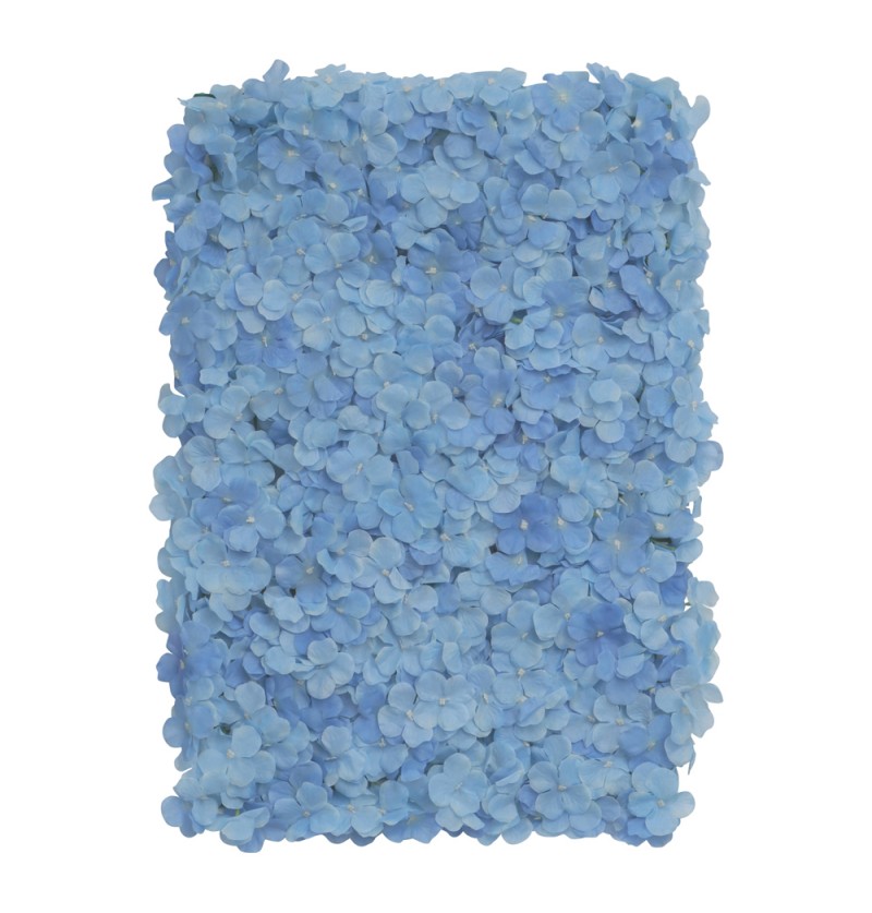 Hortensia Blomstervæg Blå - 1 stk (60 x 40 x 5 cm) - Temashop
