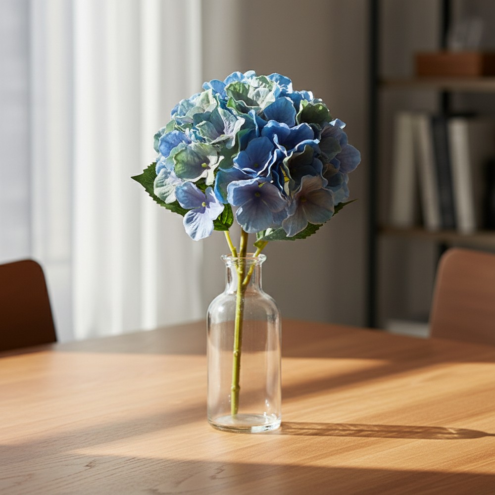 Kunstig Hortensiagren Blå