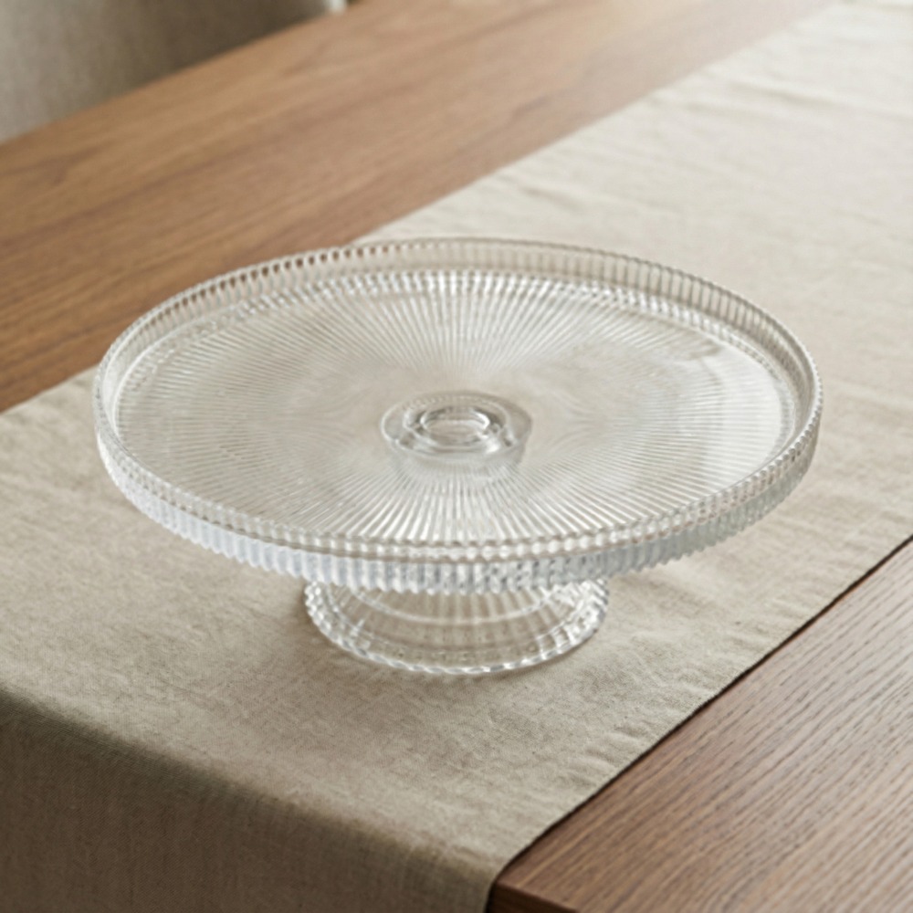 Glasfad Med Fod - 1 stk (24.7 x 8.3 cm) - Temashop