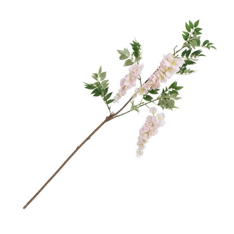 Kunstig Glycin Gren Lyserød - 1 stk (30 x 10 x 110 cm) | Blomst Kunstige blomster - Temashop