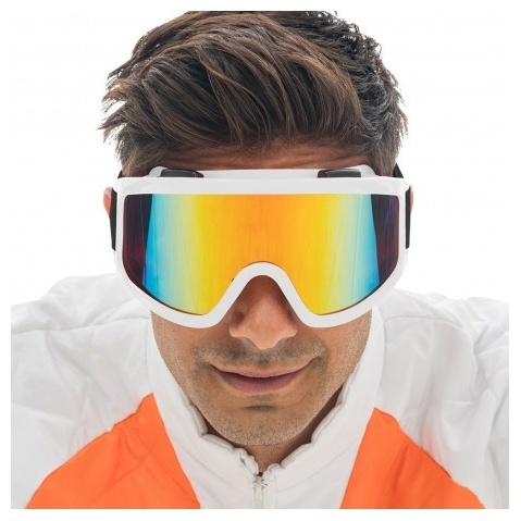 Party Skibriller Hvid | Ski Briller - Hovedtilbehør - Temashop