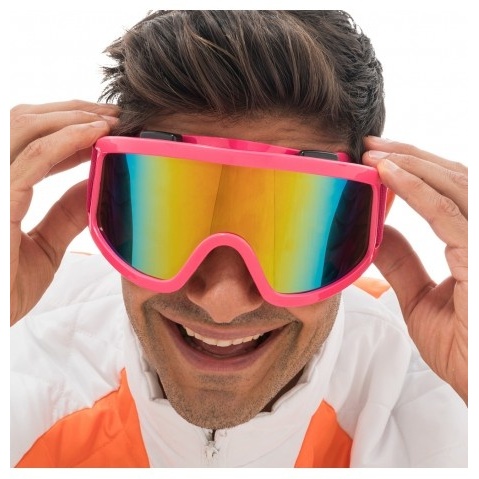 Party Skibriller Lyserød | Ski Briller - Hovedtilbehør - Temashop