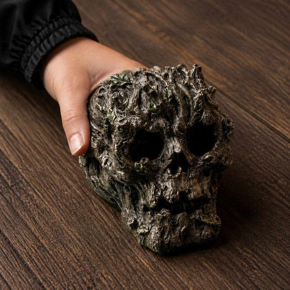 Skov Kranie Skulptur