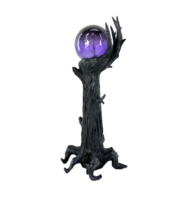 Halloween Træ Med Kugle Skulptur