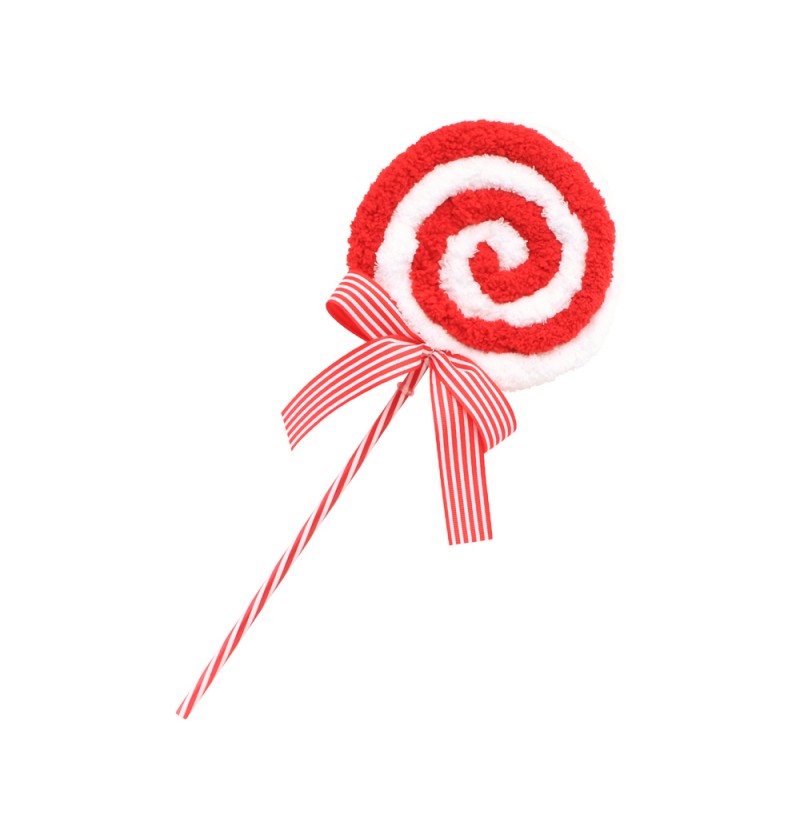 Jule Slikkepind Rød/Hvid