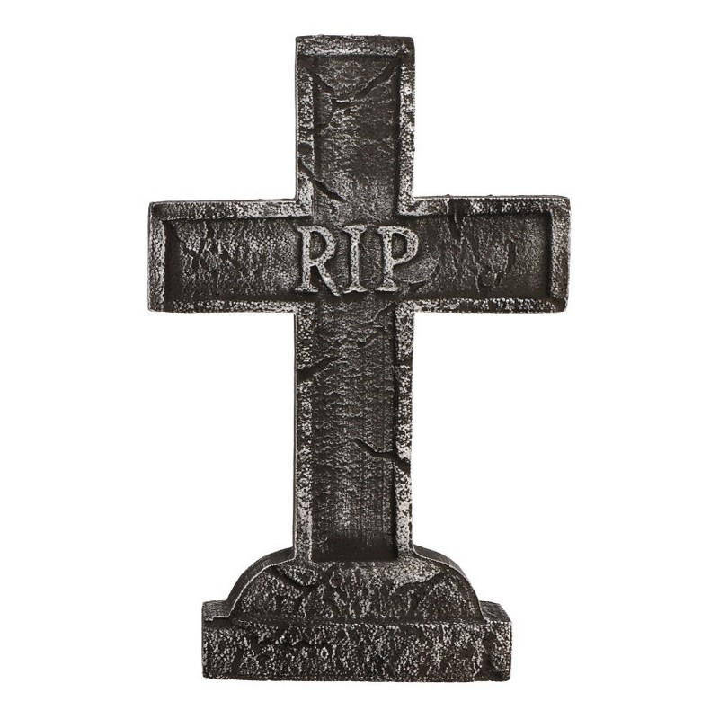 Gravsten Kors Skulptur
