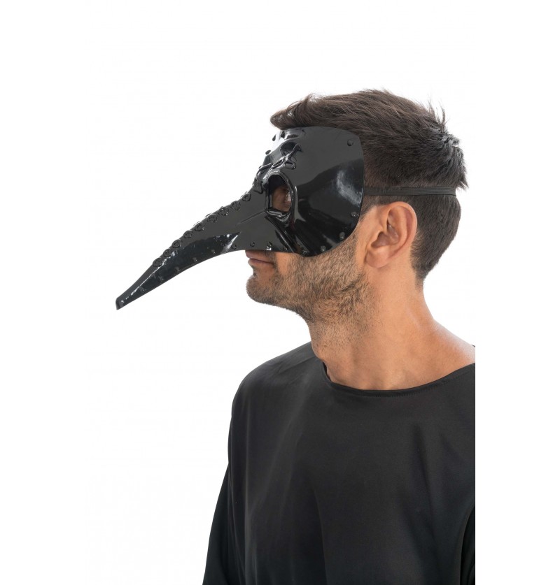 Plague Doctor Maske Sort