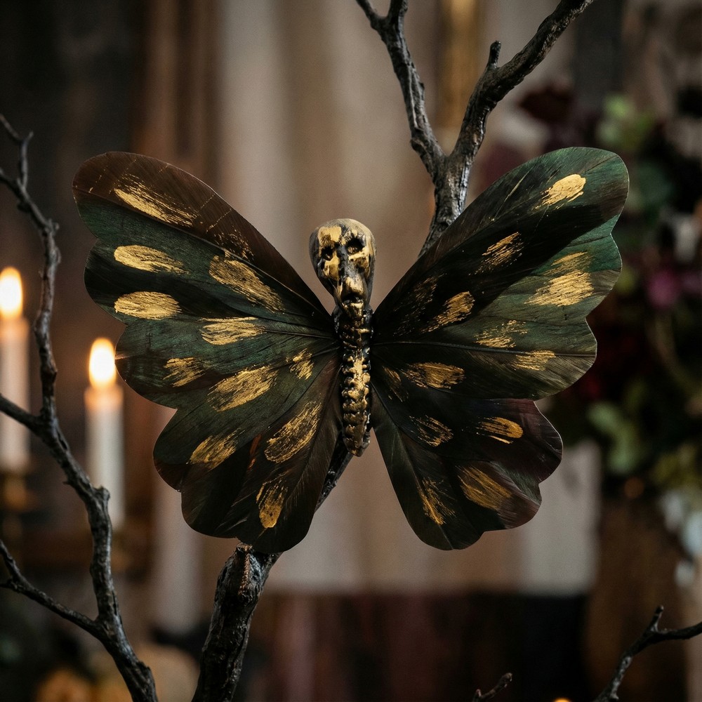 Kranie Sommerfugl På Klips