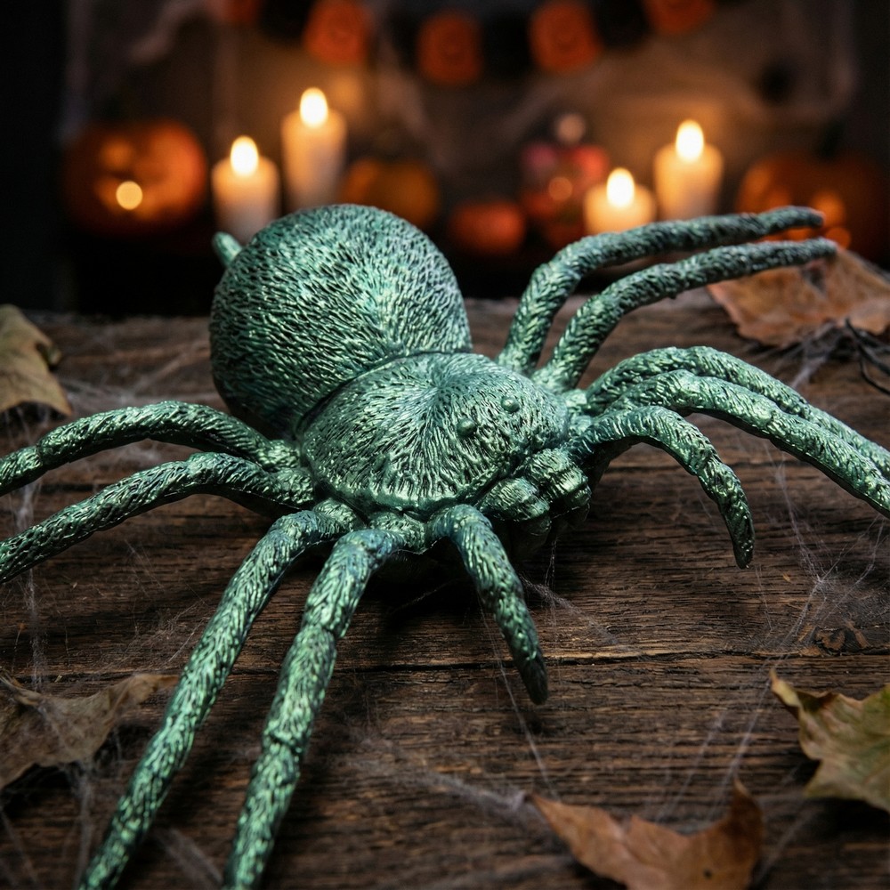 Iriserende Edderkop Grøn