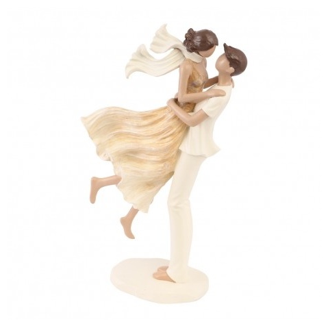 Stående Bryllupspar Figur