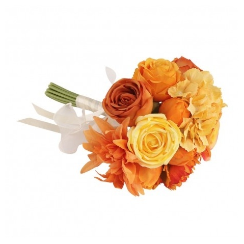 Kunstig Solopgang Blomsterbuket - 1 stk (20 x 32 cm) | Blomst Dekorationsfigurer - Temashop
