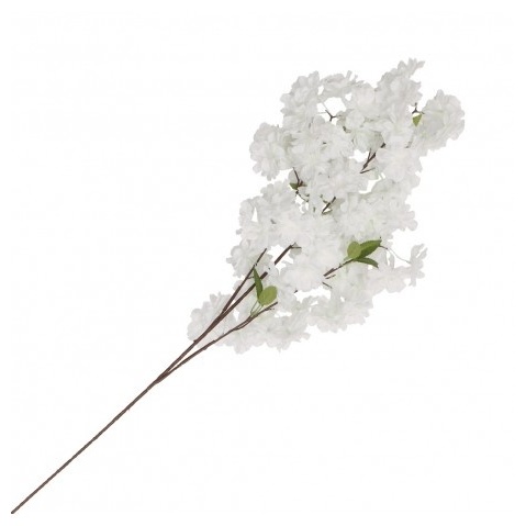 Kunstig Kirsebærblomst Gren Hvid - 3 stk (27 x 9 x 100 cm) | Blomst Kunstige blomster - Temashop