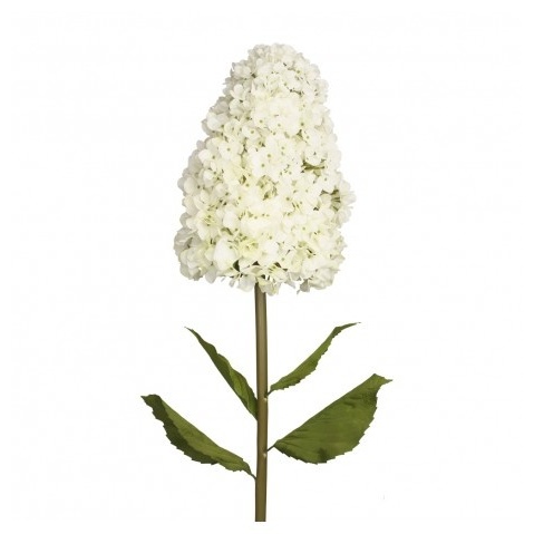 Kunstig Hortensia På Stilk - 1 stk (35 x 150 cm) | Blomst Dekorationspakker - Temashop