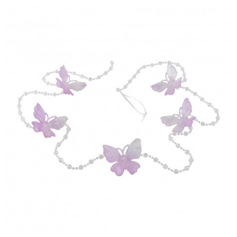 Iriserende Sommerfugle Guirlande