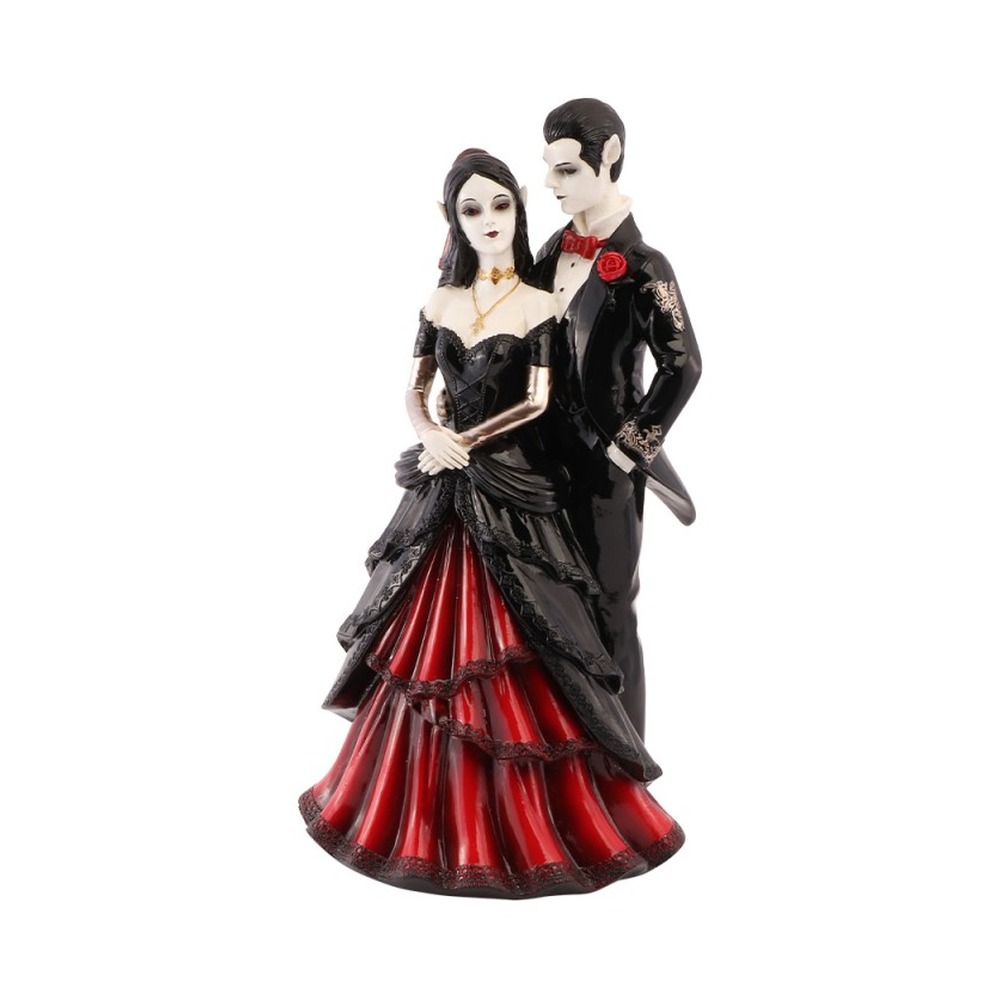 Blodigt Vampyrpar Statue