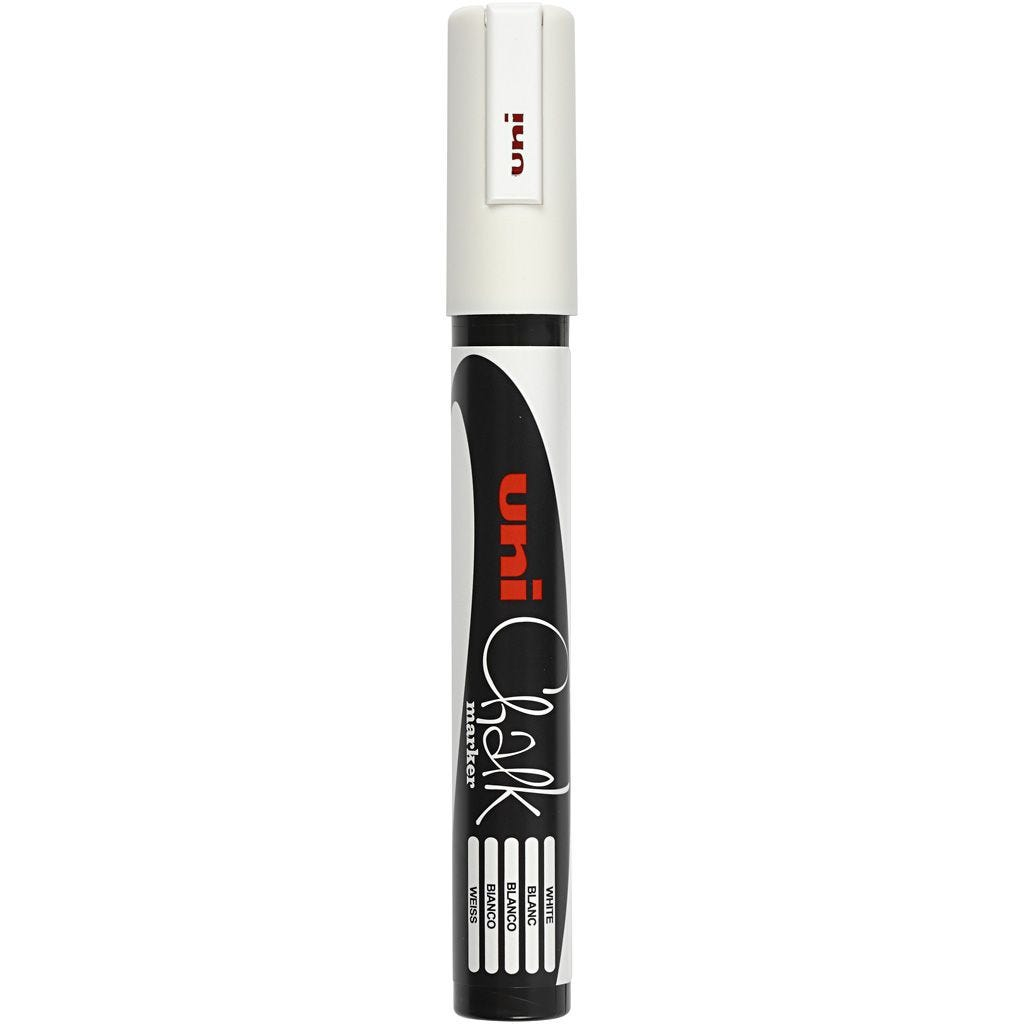 Permanent Chalk Marker - 1 stk (1,8 - 2,5 mm) - Temashop