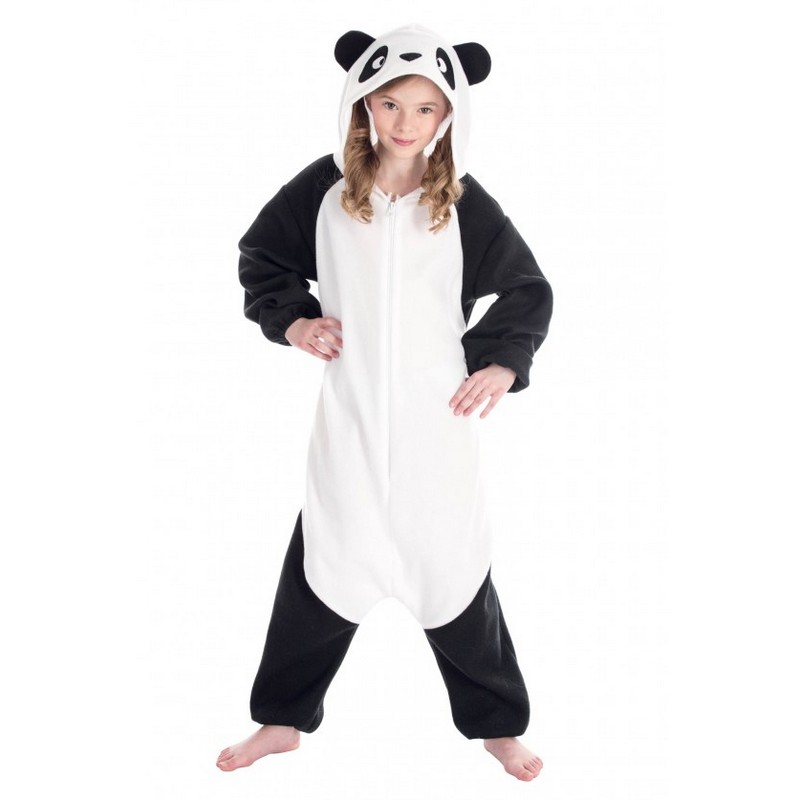 Panda Onesie Børnekostume