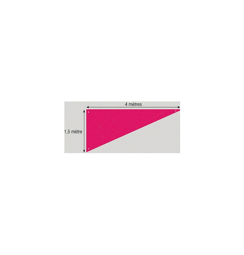 Trekant Forhæng Fuchsia
