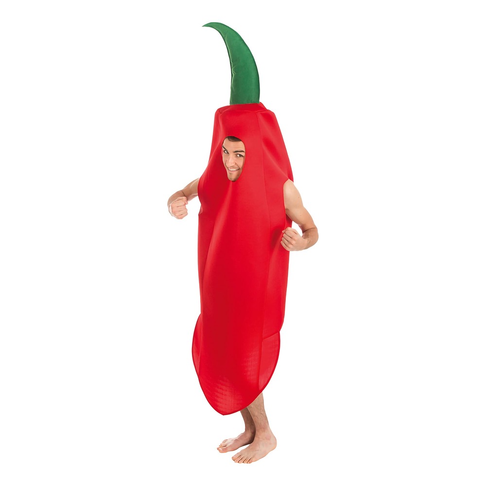 Rød Chili Kostume