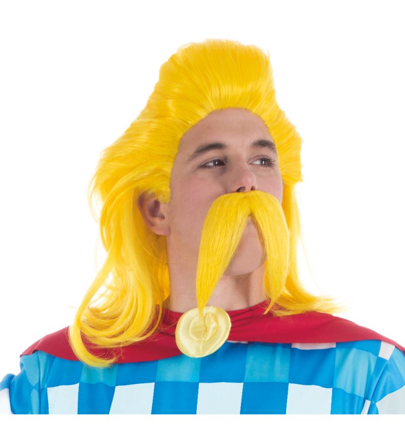 Asterix Cacofonix Paryk Og Skæg | Asterix Paryk - Hovedtilbehør - Temashop