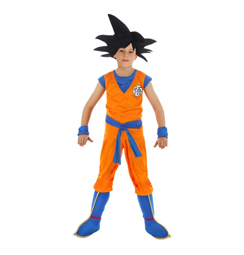 Dragon Ball Z Goku Børnekostume - TV-serier / Film kostume til børn i størrelserne 116-152 | Dragon Ball Z udklædning til børn - Temashop
