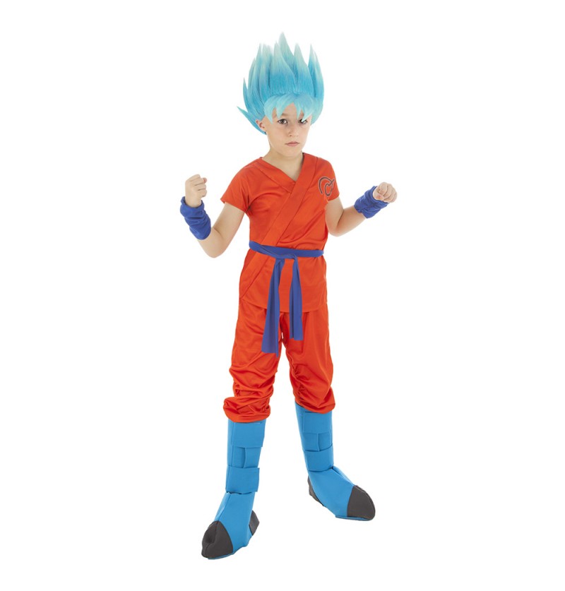 Dragon Ball Z Goku Super Saiyan Børnekostume - TV-serier / Film kostume til børn i størrelserne 116-152 | Dragon Ball Z udklædning til børn - Temashop