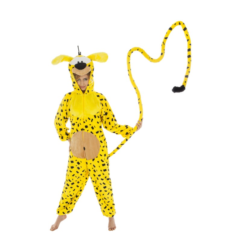 Spirillen Børnekostume | Marsupilami udklædning til børn - Temashop