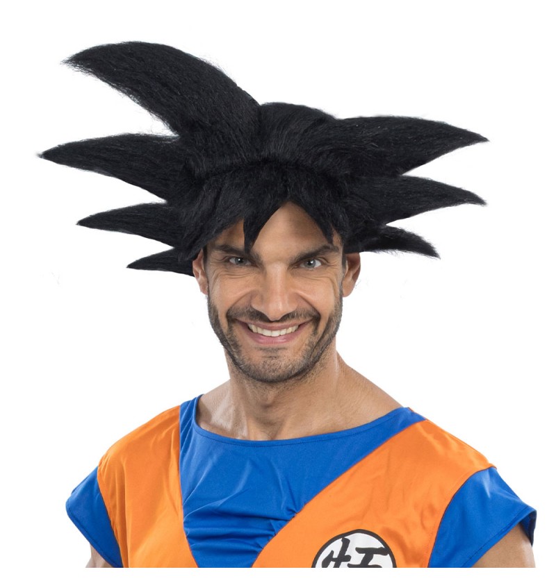 Dragon Ball Z Goku Paryk Sort | Dragon Ball Z Paryk - Hovedtilbehør - Temashop