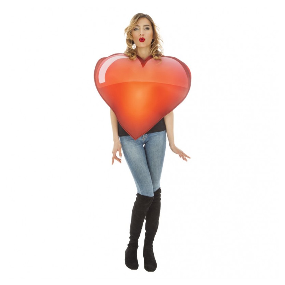EmojiÂ® Hjerte Kostume