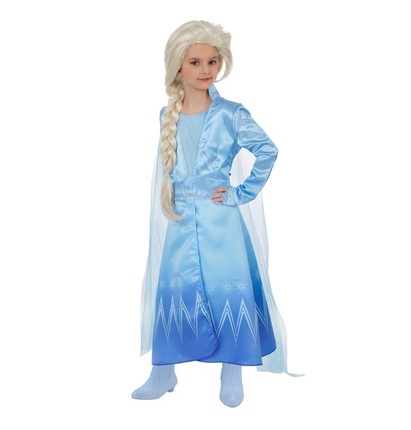 Isprinsesse Børnekostume - Disney kostume til børn i størrelserne 140-152 | Frost udklædning til børn - Temashop