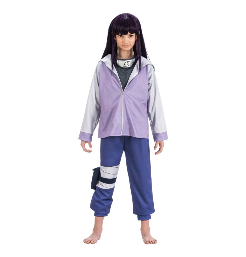Naruto Shippuden Hinata Børnekostume - TV-serier / Film kostume til børn i størrelserne 128-152 | Naruto udklædning til børn - Temashop